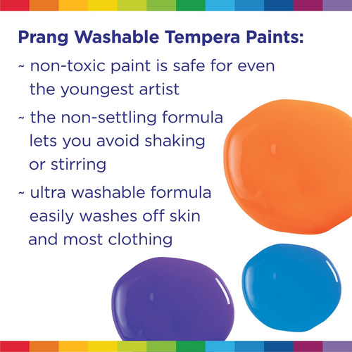 Pintura Témpera Lavable 473 Ml Color Amarillo