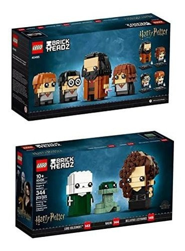 Lego Brickheadz Harry Potter, Hermione, Ron Weasley