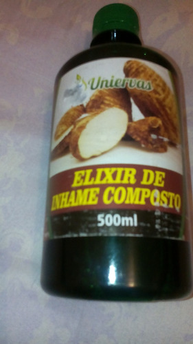 Elixir De Inhame Composto 500ml Para Tentantes