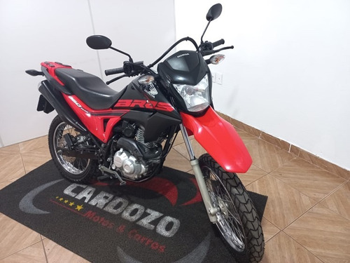 Imagem 3 de 10 de Honda Nxr 160 Bros Esdd 2018 Vermelha