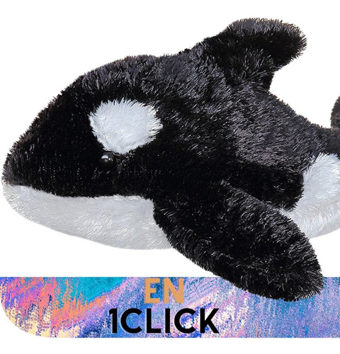 Peluches Aurora Mini Flopsie Orca Keiko Mar Oceano