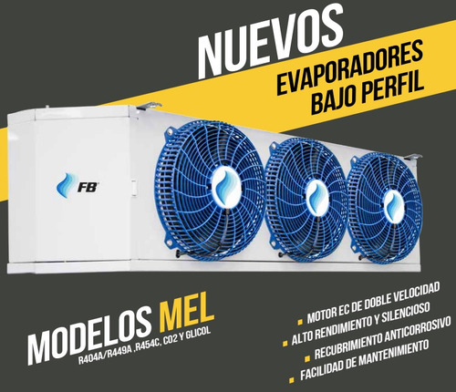 Evaporador Bohn Mel 140 E