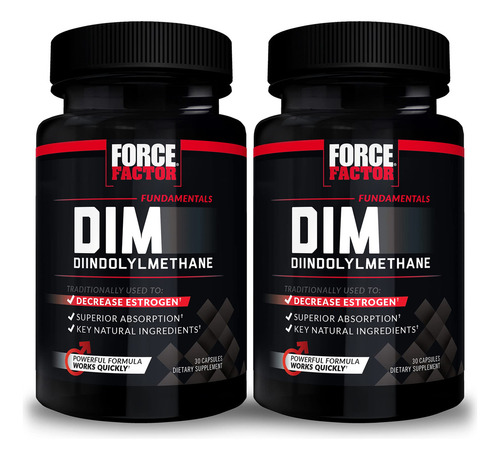 Force Factor Pastillas Dim Para Disminuir El Estrógeno En Ho