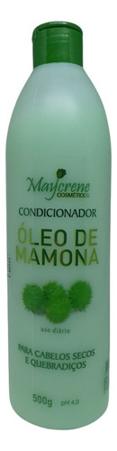 Kit Óleo De Mamona 3x500g Maycrene Sh+cond+másc+oleo Umectan