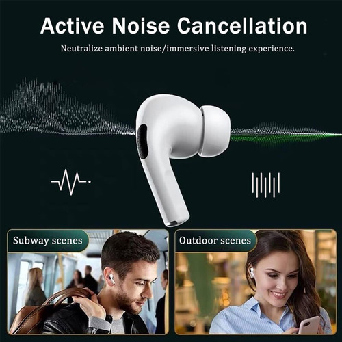 Auriculares Pro 2 De Segunda Generación Premium Blanco Oem Blanco