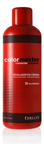 Revelador/oxidante Crema Fidelité Color Master 30 Volúmenes