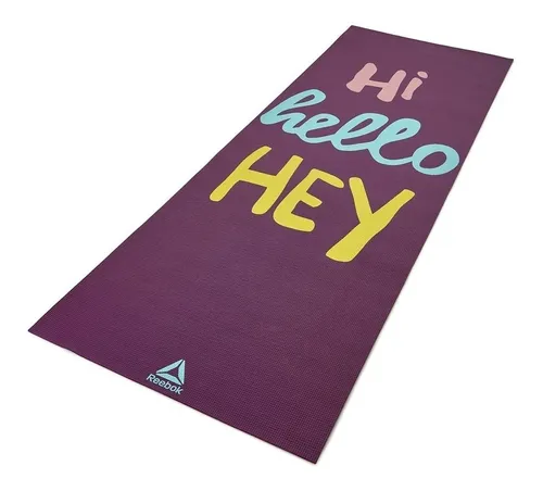 Colchoneta yoga Mat 4mm reversible violeta Reebok