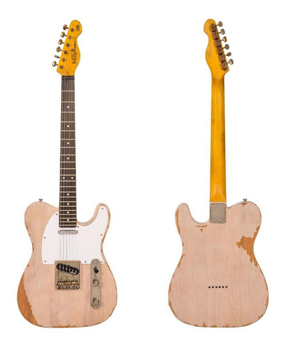 Guitarra Eléctrica Vintage V62 Icon Series Alamo Maple Cuo Color Rosa vintage Orientación de la mano Diestro