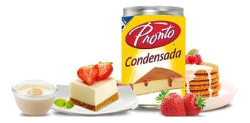 Caja Leche Condensada Pronto De 380 Grs Con 24 Piezas