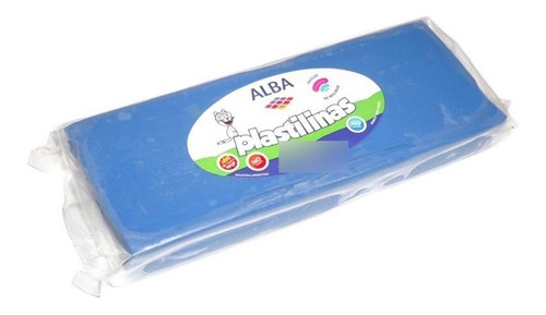 Plastilina Alba 250g. Azul