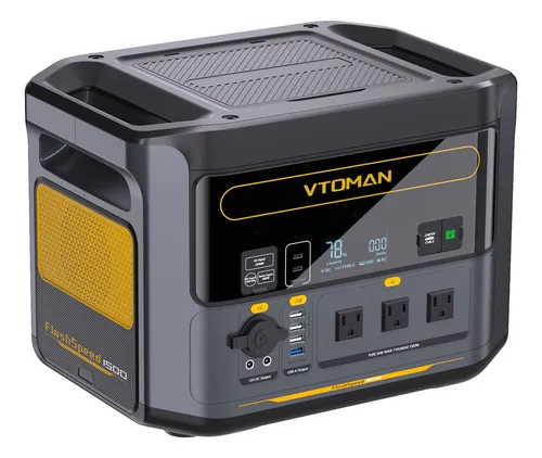 comprar Vtoman Flashspeed 1500 Generador Solar 1548wh\u002F1500w