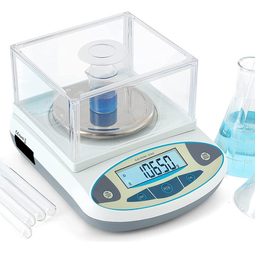 Digital Balanza Analítica De Laboratorio 0,01g 1000g 110v