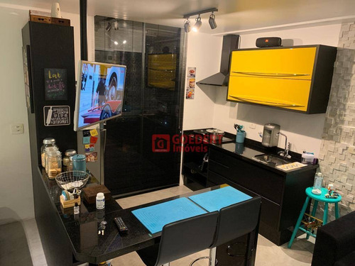 Studio Com 1 Dormitório À Venda, 38 M² Por R$ 300.000,00 - Vila Augusta - Guarulhos/sp - St0051