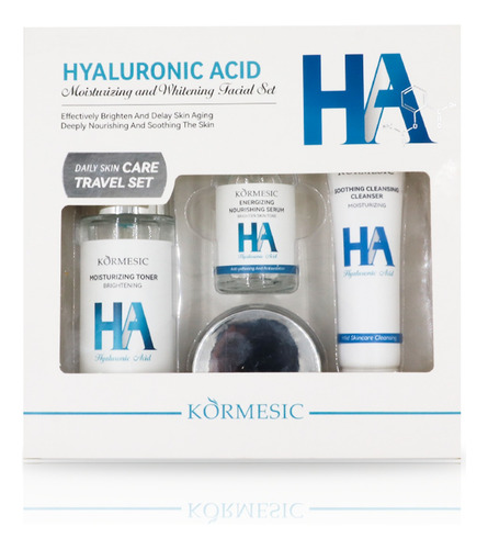 2kit De Cuidado Facial Con Ácido Hialurónico Care Travel Set