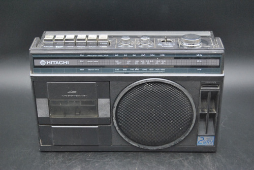 Antiguo Radiograbador Hitachi Trk5381w Vintage