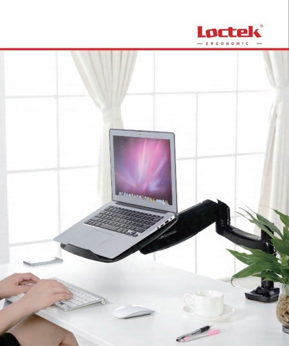 Imagen 1 de 2 de Loctek Base Dlb-530 Con Adaptador Laptop Ncs105