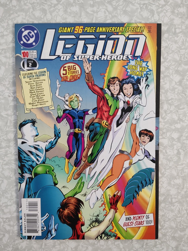 Legion Of Super-heroes N° 100 Ed. Dc Comics Hq (Usado)