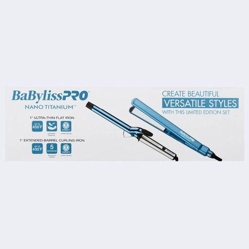 Bbs Babyliss Nano Titanium 1 Tenaza 1 Alaciadora Dual Volt