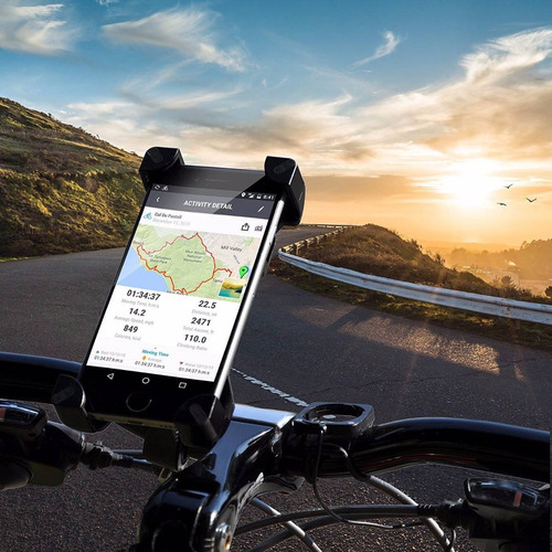 Imagen 2 de 7 de Soporte Celular Moto Bicicleta Universal Todas Las Medidas ®
