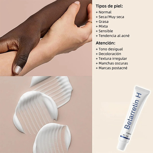 La Crema Para Manchas Oscuras, Crema Betarretin H