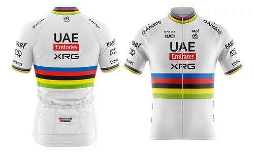 Jersey Ciclismo Ruta Mtb Uae Uci 2025 Corta Nacional