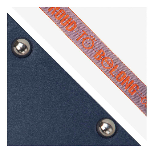 Bolsa Tote Para Mujer Con Cierre Color Azul Marino Cloe