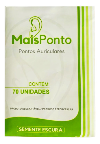 Kit Placa Ponto Auriculoterapia + Pinça Inox - Maisponto