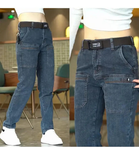 Pantalones Casuales De Verano Con Pantalones Vaqueros Ajusta