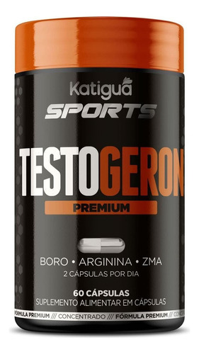 Testogeron Premium - 60 Cápsulas - Katiguá Sabor Sem Sabor