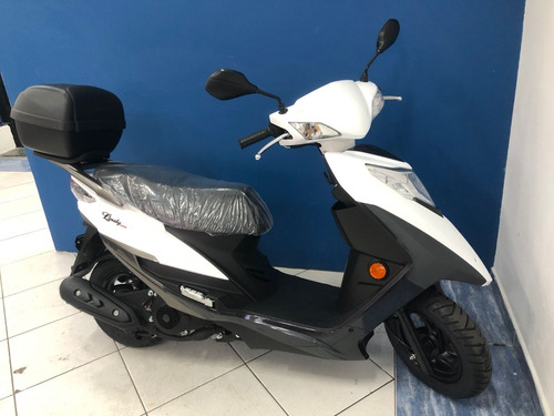 Imagem 12 de 20 de Haojue Lindy 125cc 0 Km Branca 2022/2023 *a Pronta Entrega*