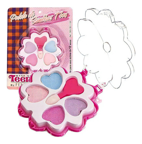 Fenzza - Paleta De Sombras Teen Flowers 2,4g