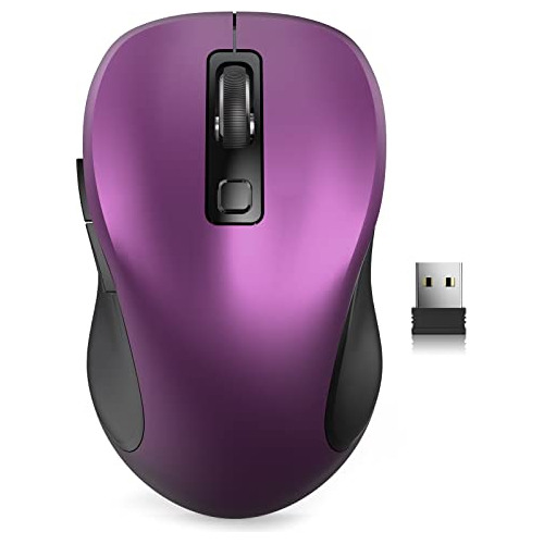 Trueque Wireless Mouse Para Laptop, 2.4g Ergonomic Yzj78