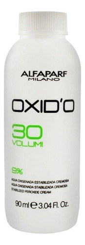 Agua Oxigenada Alfaparf  Oxidante tono 30 volumenes x 90mL