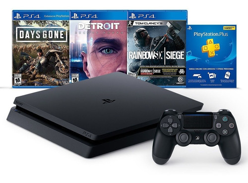Consola Playstation 4 Ps4 Slim 1tb Hits Bundle 5