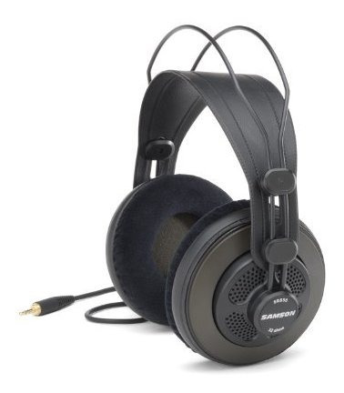 Samson Sr850 Auriculares Semiabiertos Atrás Studio Referenci