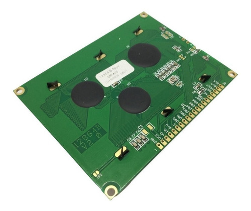 Lcd Grafico Display Pantalla 128x64 Fondo Azul