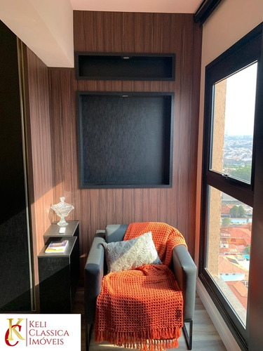Imagem 1 de 12 de Apartamento Loft Duplex, 1 Dormitório Sendo Suíte Com 2 Pias E 2 Chuveiros, Persianas Automáticas (funções De Abrir E Fechar - Ap00016 - 68903728