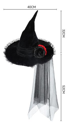 *para Chapéu De Bruxa De Halloween Chapéu De Bruxa De Ponta