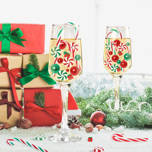 2144 Piezas De Relleno De Jarrón De Navidad, Caja De Regalo