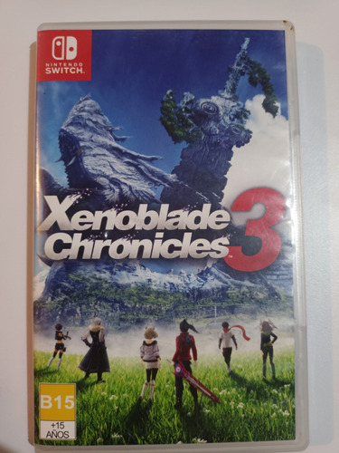 Caja Sola Sin Juego Sin Manual Xenoblade Chronicles 3 Switch