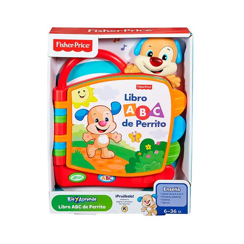 Fisher Price Libro Abc Perrito Dlh74