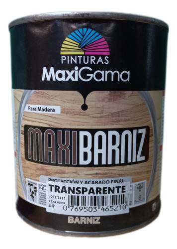 Barniz Transparente 1/4 Maxigama 