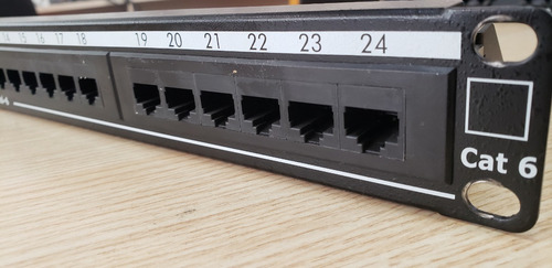 Patch Panel Cat6 24 Portas Nexans Essential