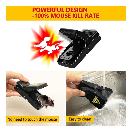 Trampa Para Ratones Segura Y Efectiva 6pk