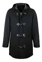 Comprar Montgomery Hombre Tapado Paño Sobretodo Capucha Desmontable!