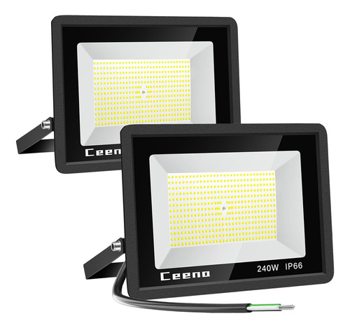 2 Paquetes De 240w Luz De Inundación Led Exteriores Ca...