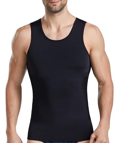 Imagen 1 de 5 de Camiseta Interior Hombre Control De Postura Soporte Lumbar