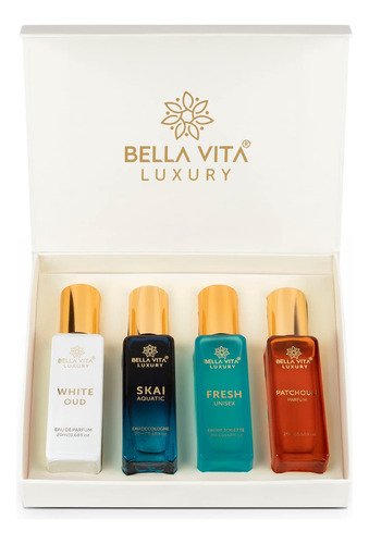 Bella Vita Organic Juego De Regalo De Perfume De Lujo Unisex