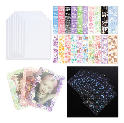 Protectores Kpop Intercambiables Para Tarjetas Fotograficas