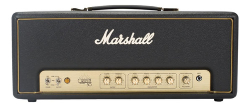 Amplificador Marshall Origin Origin50H Valvular para guitarra de 50W cor preto 120V